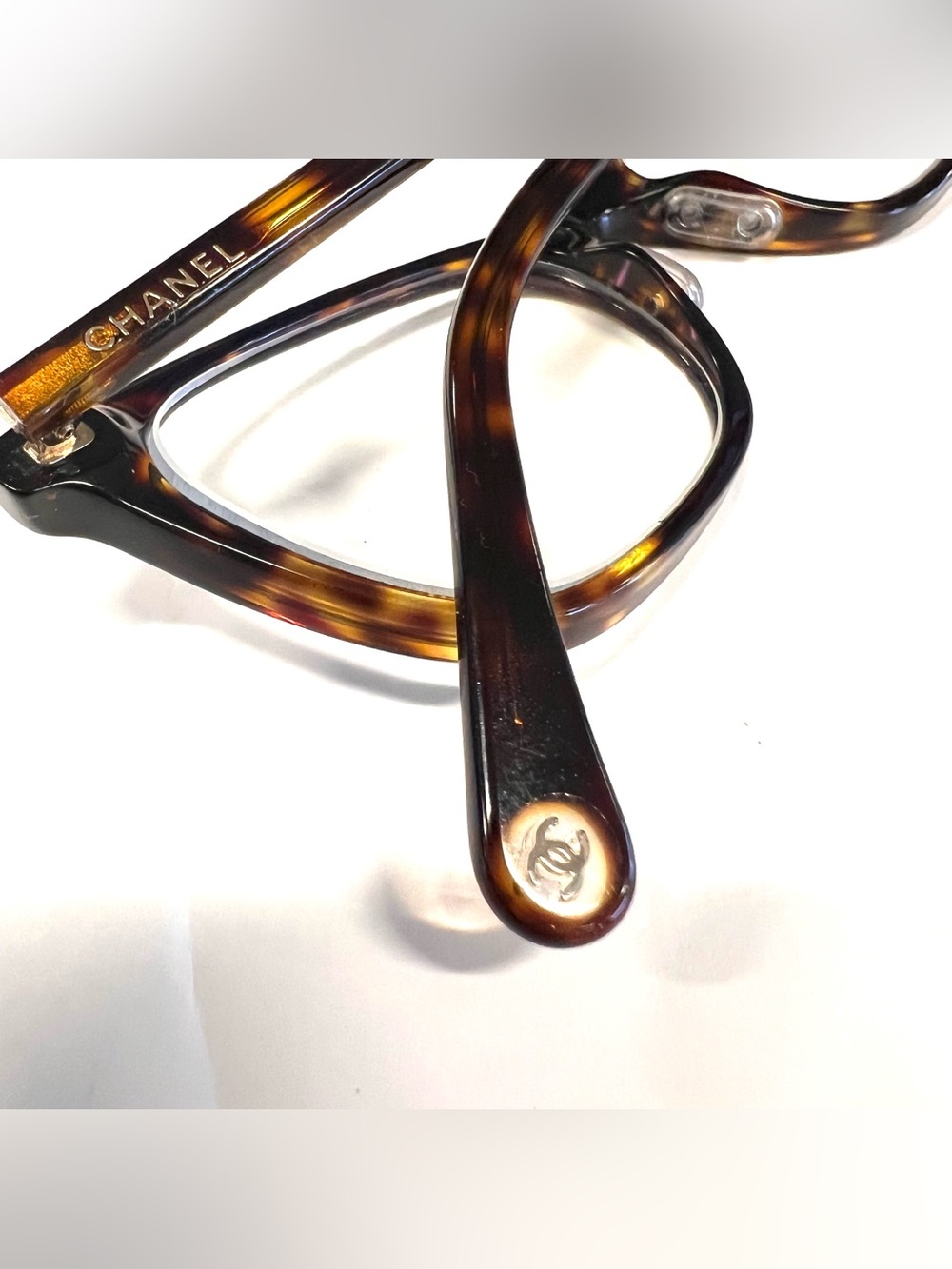 Chanel CH3414 c.714 Dark Havana Eyeglasses Frame 50-17-140 Italy - Picture 10 of 11